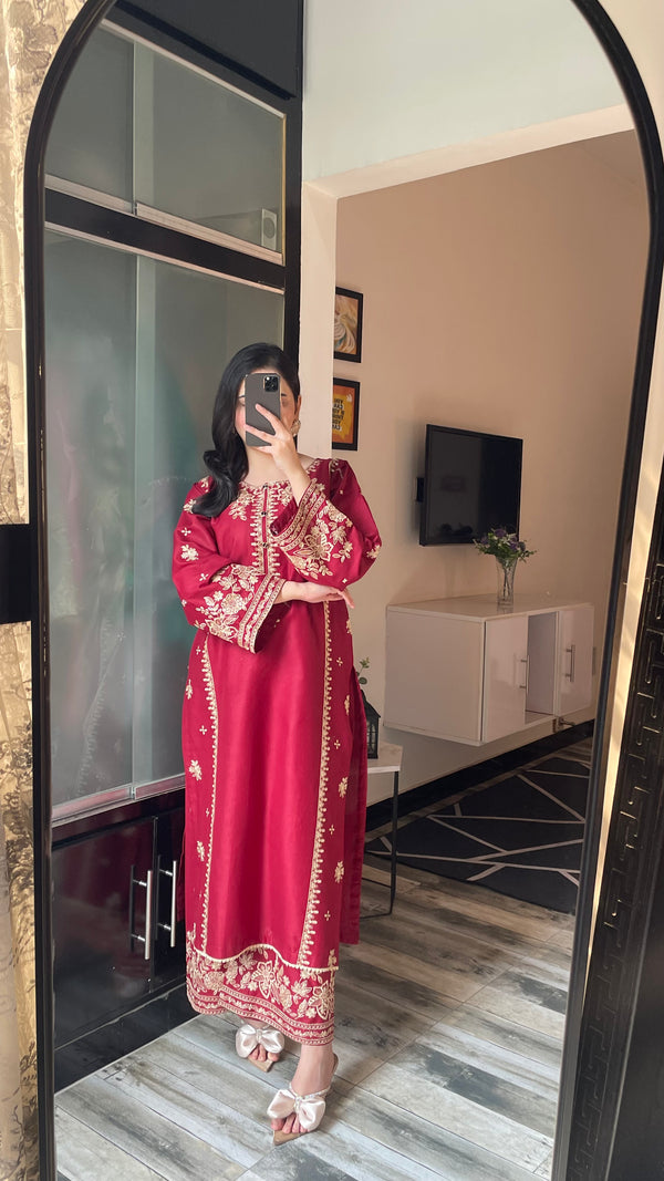 SAJNI EMBROIDERY 2PC