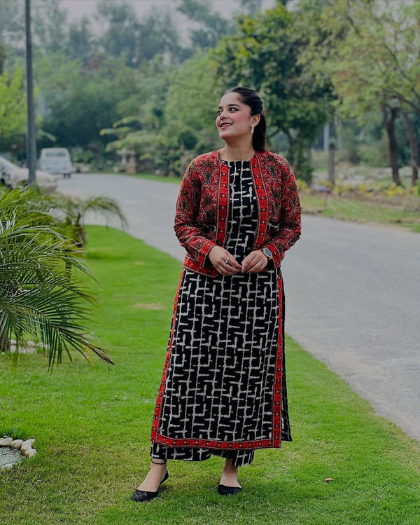 HEER  KOTI DIGITAL PRINTED 3PC