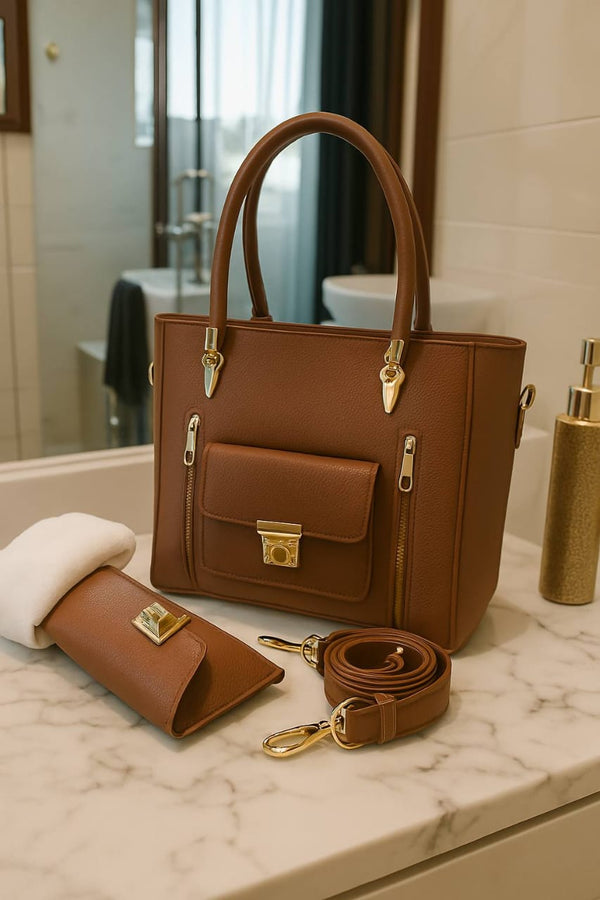 DEVINE 2 pcs BEG SET