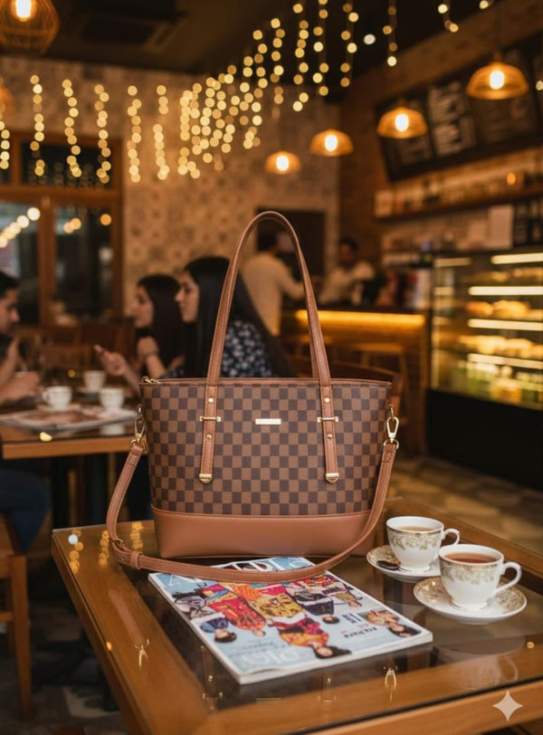 MOSCOWN TOTE BEG SET